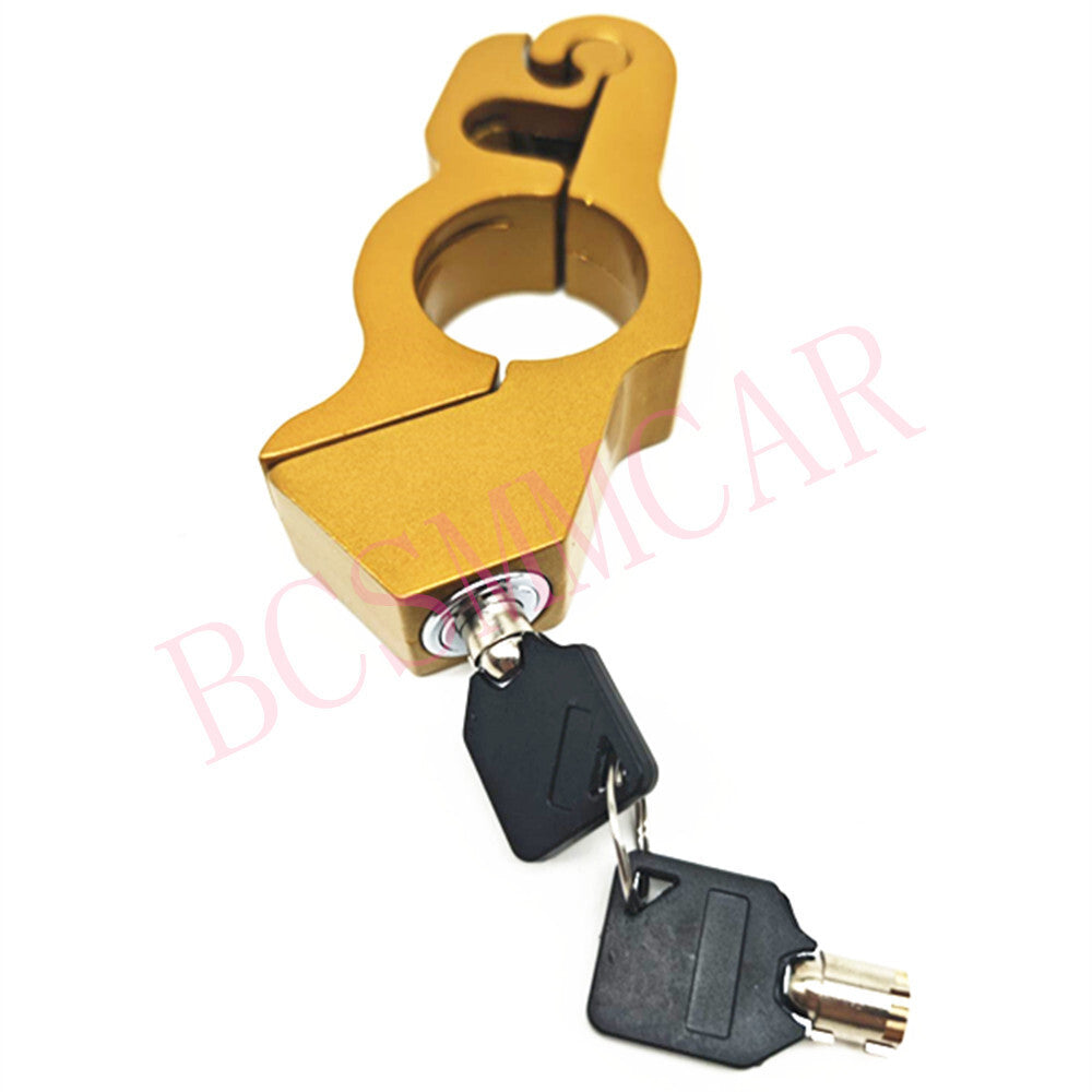 Motorcycle Anti-Theft Lock Bike Handlebar Brake Clutch Security Lock Accessories Q