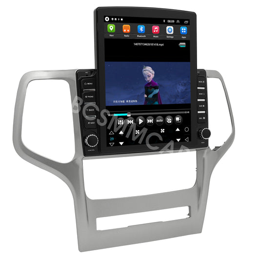 Android 14 Car Stereo Radio 4+32GB GPS BT Fit for Jeep for Grand Cherokee 2008-2013