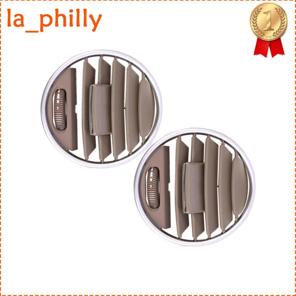 2Pcs Dashboard Center Ventilation Panel Grille Brown For GL Class X164 2006-2012 Q