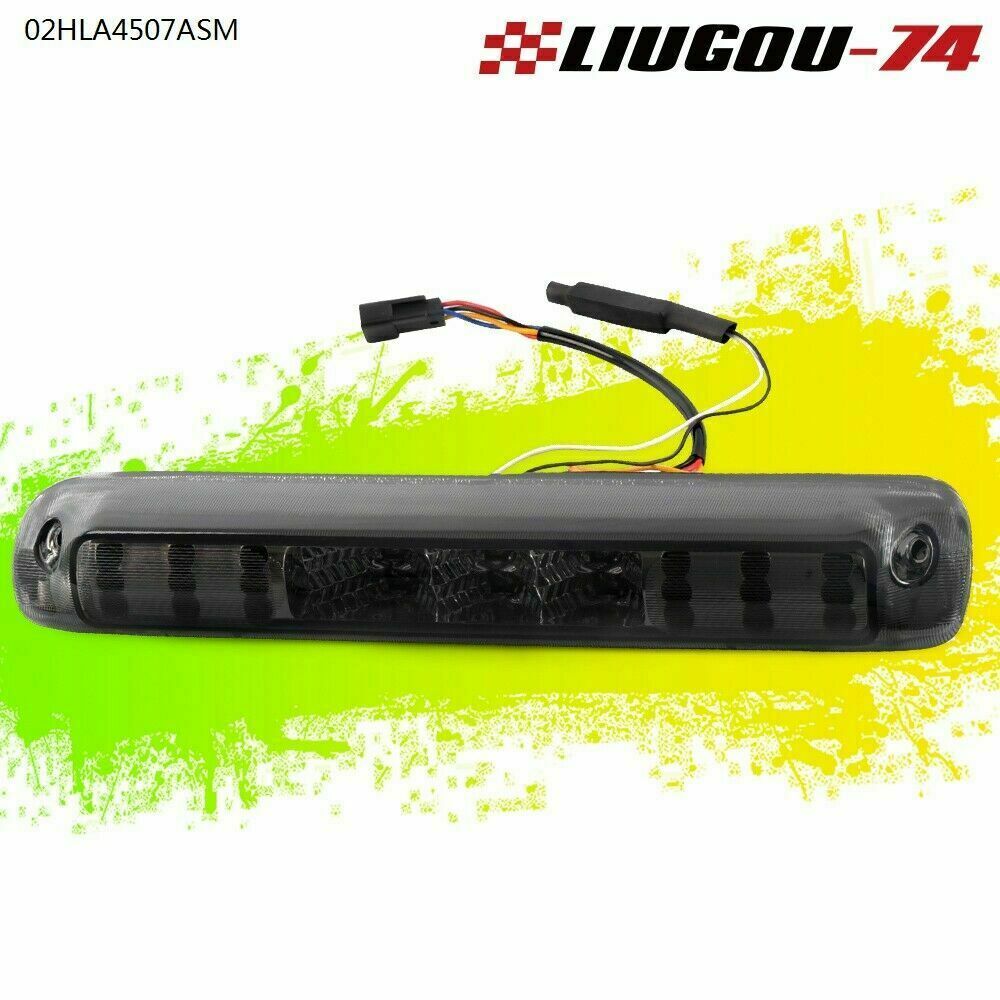 Suitable for 1999-06 Silverado for GMC for Sierra smoked LED third brake taillight- v