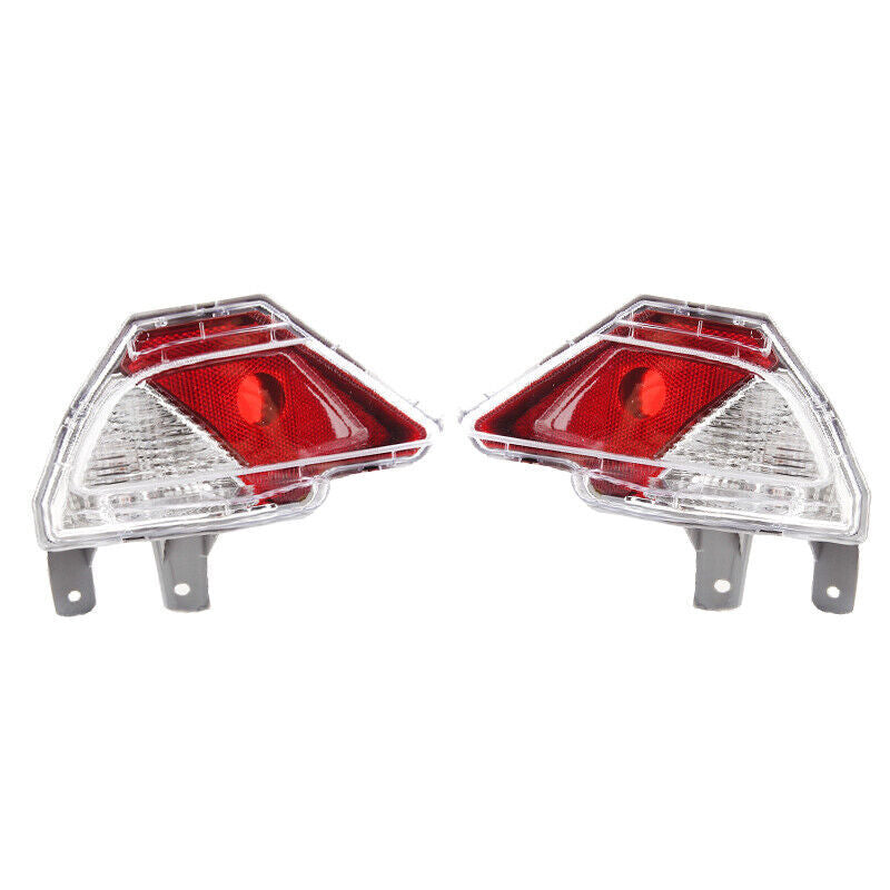 Pair Rear Bumper Reflector Stop Tail Light Brake Lamp for Toyota RAV4 2016-2019