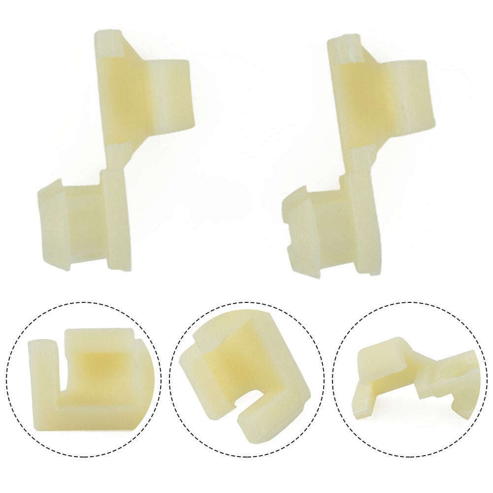 2PCS Tailgate Handle Rod Clips for Chevy for GMC C/K 15545178 14037239 v