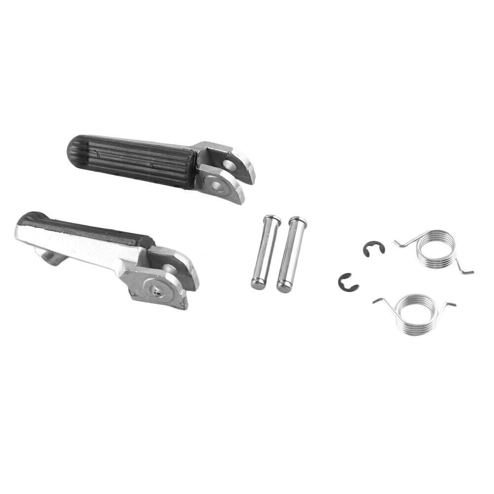 Black Front Rider Footrest Foot Peg Bracket for Honda CBR 250RR 1990-1997 MC22