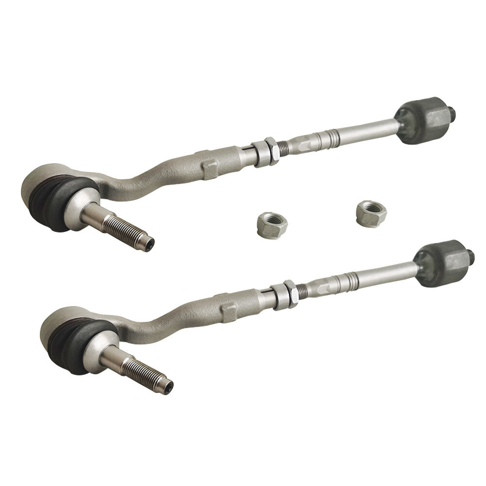 Front Inner Outer Tie Rod Ends 2PCS for BMW 528i 535i 650i M5 32106784716/4719 Q