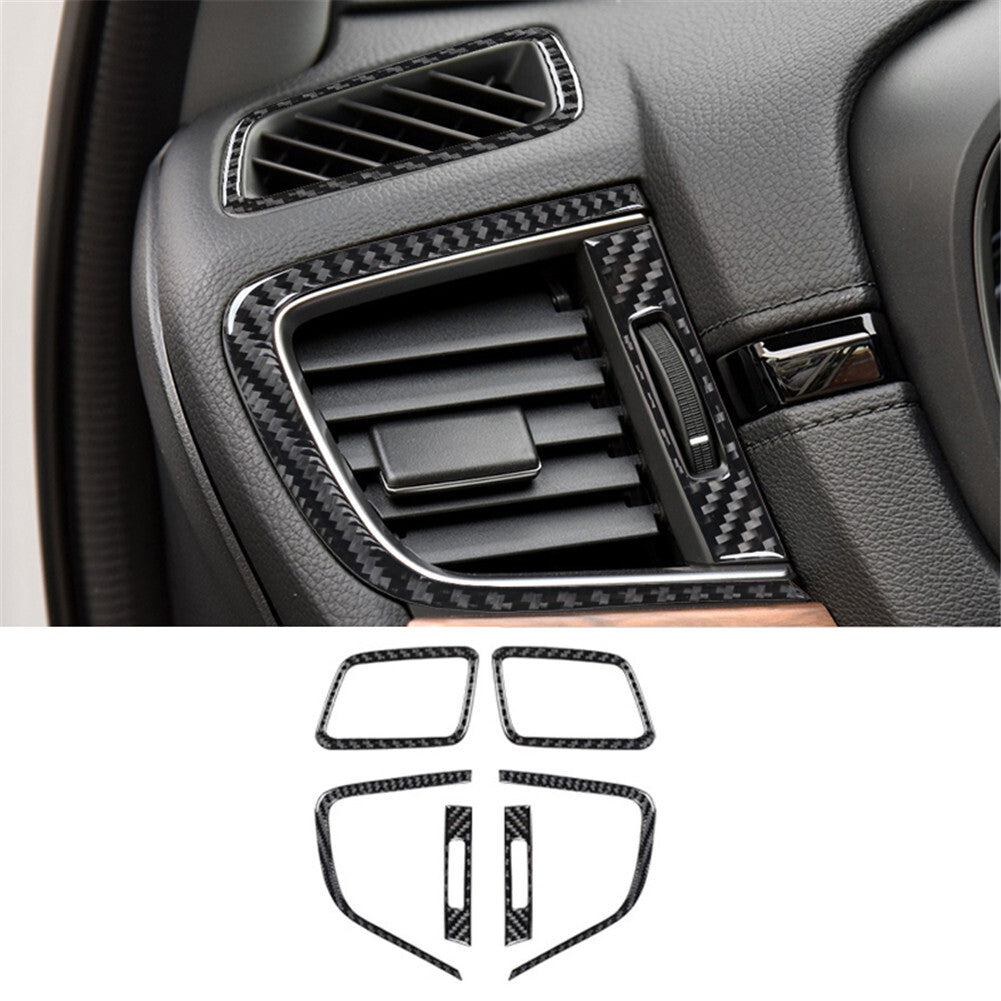 Carbon Fiber Driver Side Air Vent Panel Cover Trim for Hyundai Azera 2006-2011 v