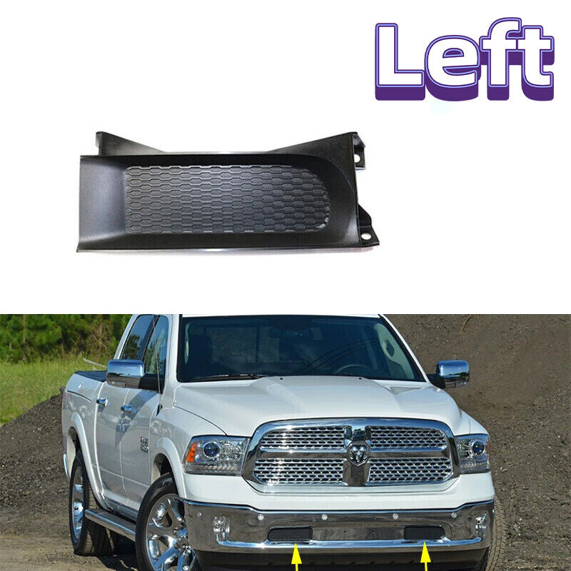 Left For 2013-2018 for Ram 1500 Front Bumper Trim Fog light cover ABS new
