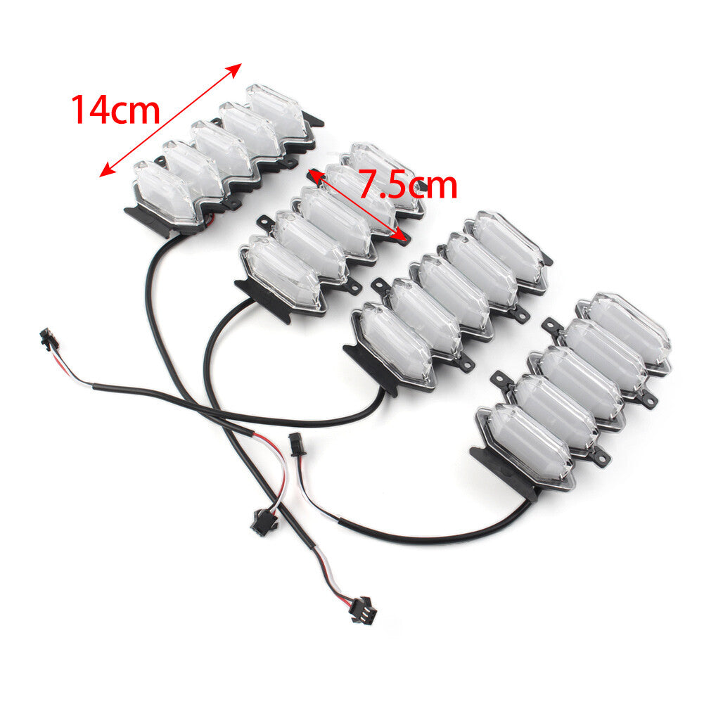 Daytime Running Light DRL Front Grille Lights Kit for Suzuki for Jimny 2019-2021