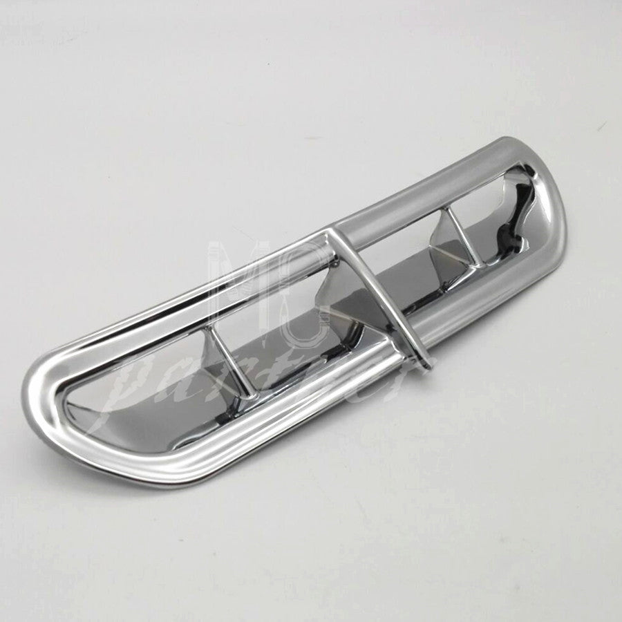 Chrome Front Fairing Vent Bezel Accent for Harley Touring  Trike 2014-2015 New Q