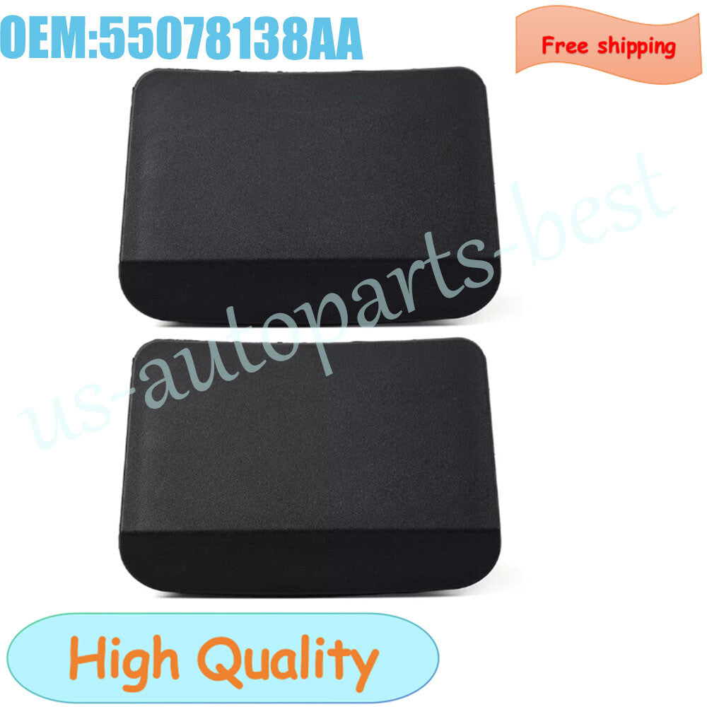 Pair Front Bumper End Cap Cover for Jeep for Wrangler TJ 1996-2006 55078138AA