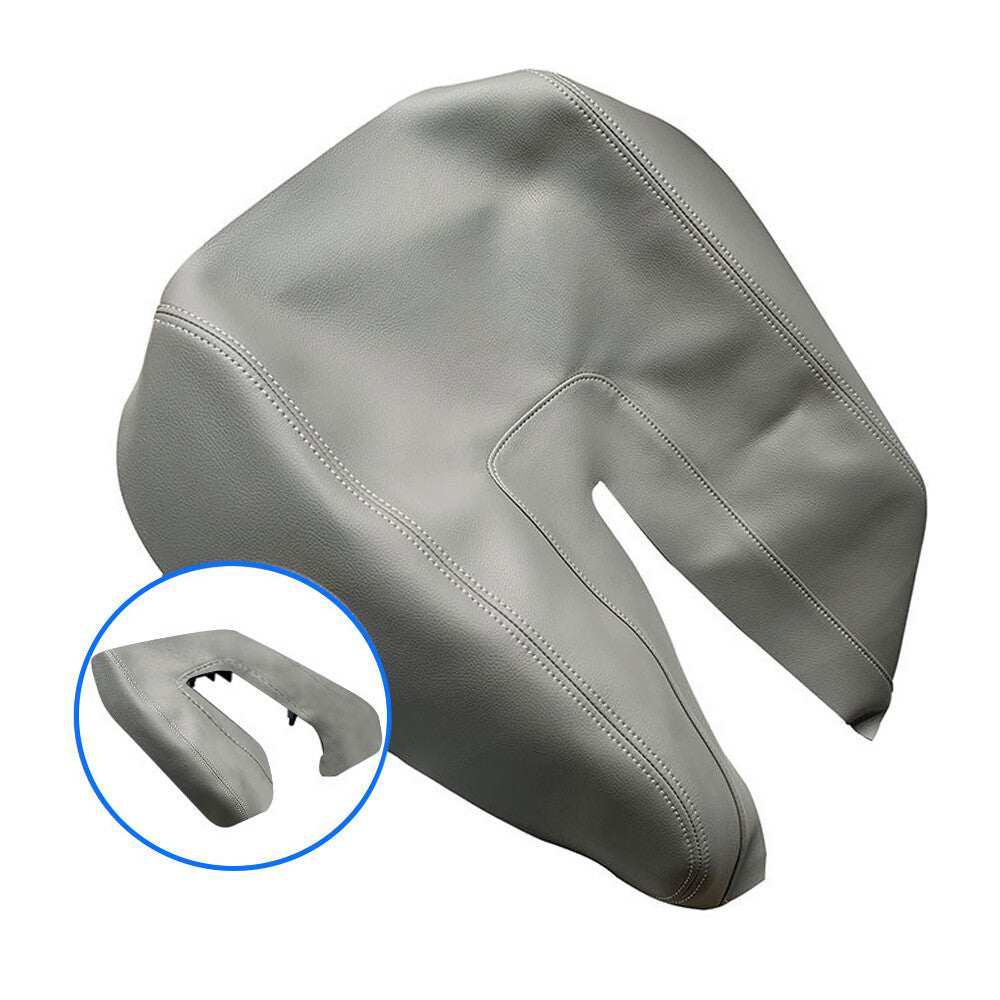 Suitable for 2014-2021 Tundra center console cover armrest protector, skin-like gray. n
