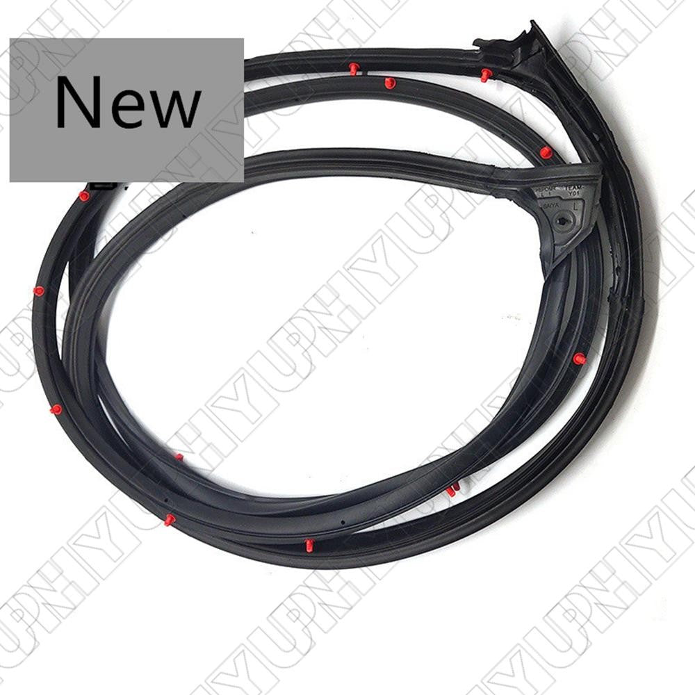 Front Left Door Rubber Seal Weatherstrip for Honda for Civic Sedan 2016 -2021