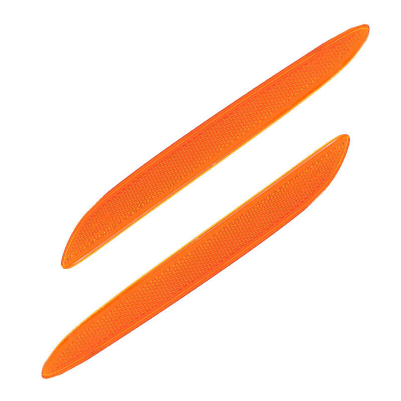for Jaguar XJ 2010-2017 Pair Rear Bumper Lamp Trim Side Reflector Light