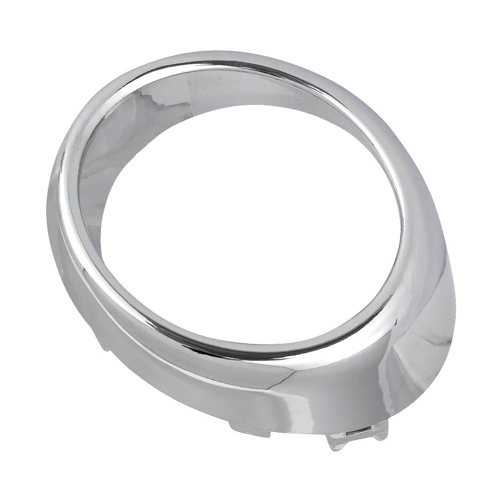 Left Side Chrome Trim Bezel Ring Fog Lamp For 2010-2014 G25 G37 M37 M56 Q70