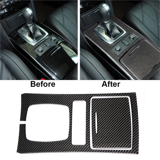 Carbon Fiber Water Cup Holder Frame Panel Cover Trim For 370Z 2009-2020 v