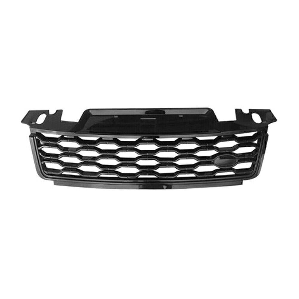 1x ABS Front Grille Upper Grill Fit for Range Rover Sport 2018-2021 Black
