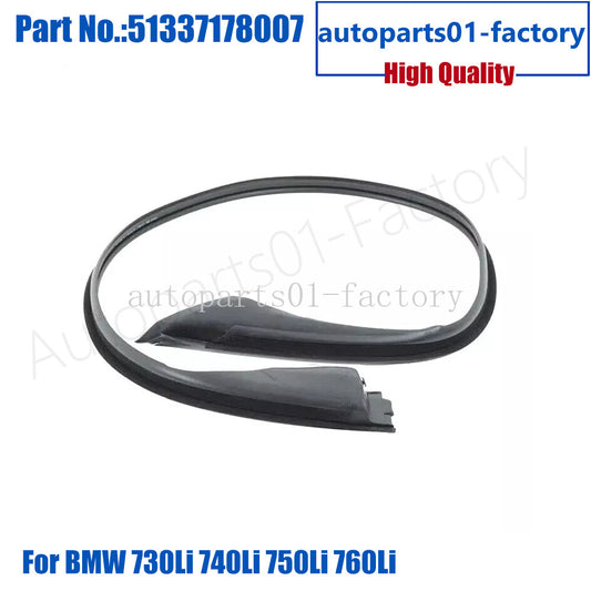 51337178007 Upper Door Seam Seal Front Left ForBMW F01 F02 740i 750i 740Li 750Li