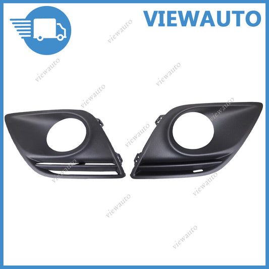 2x LH  RH Front Bumper Fog Light Lower Grille Cover For 10-13 for Volvo XC60