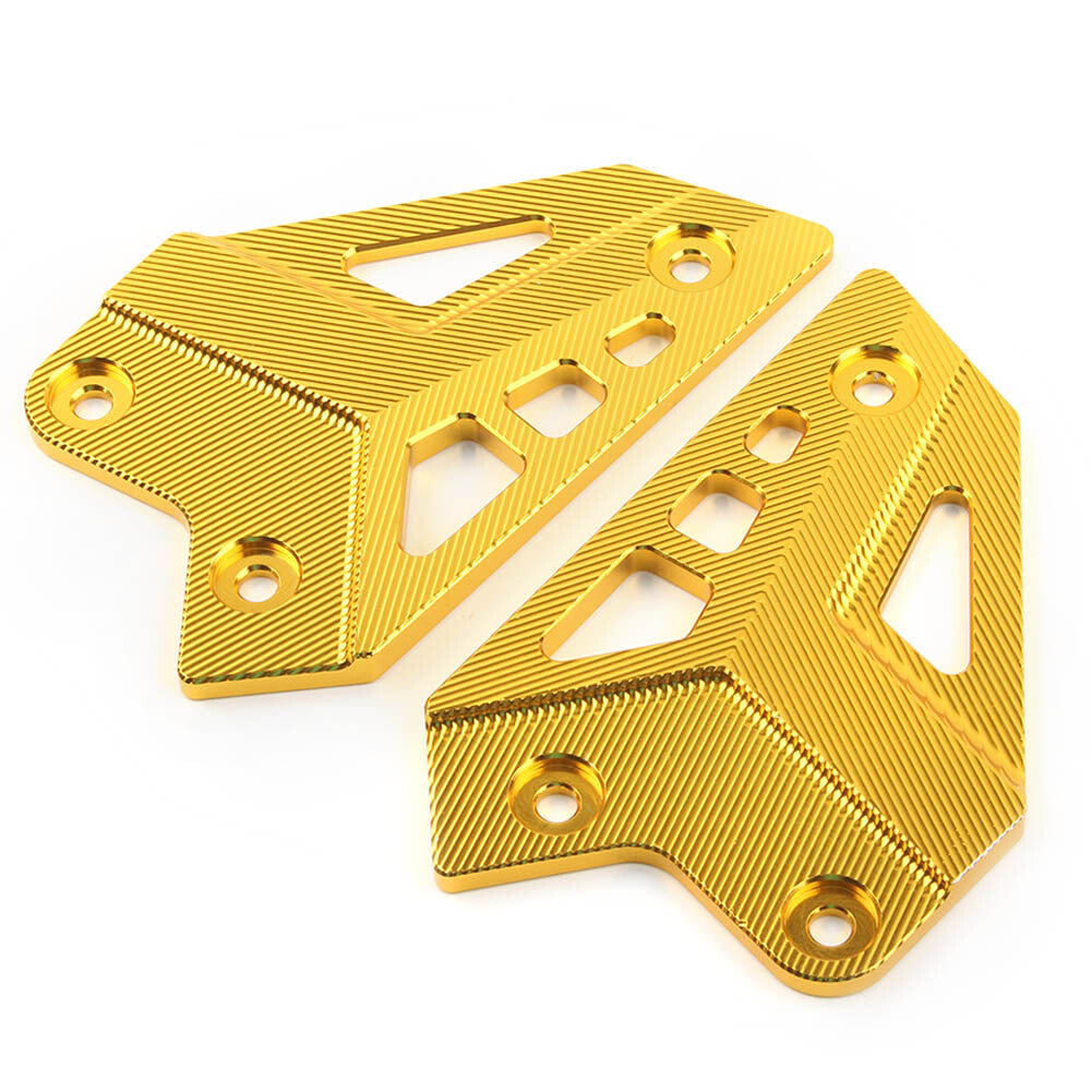 Gold Footrest Rear Heel Plates Guard Protector for KAWASAKI Z900 2017-2023 2021