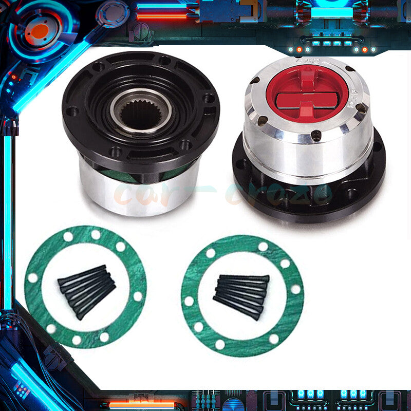 2 PCS MANUAL LOCKING HUB for SUZUKI SAMURAI for SIERRA SIDEKICK LOCK OUTS AVM438HP