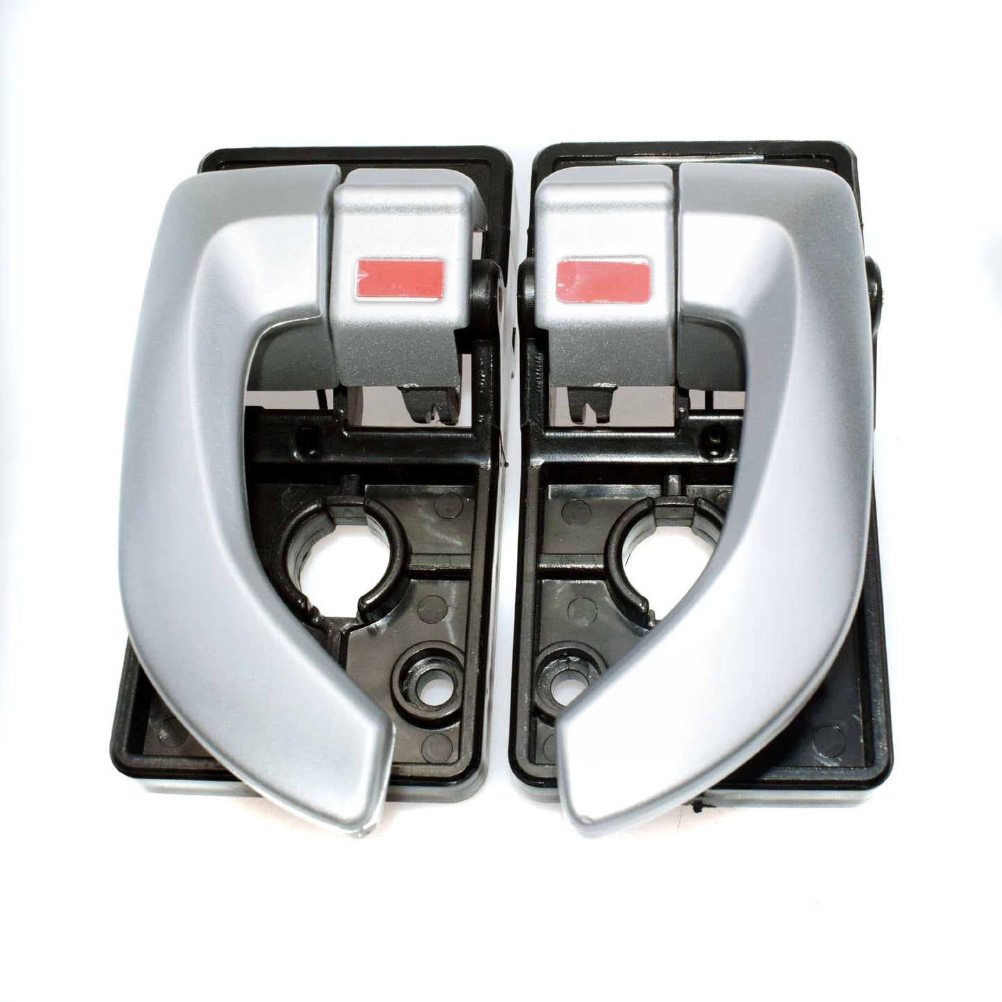 Left and right silver inner door handles one pair for for Hyundai for Tucson 2008 - 2009- v