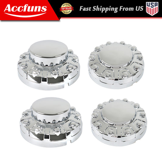 Two front and two rear center hubcaps fit 2019-2020 for Dodge for Ram 4500 5500- n
