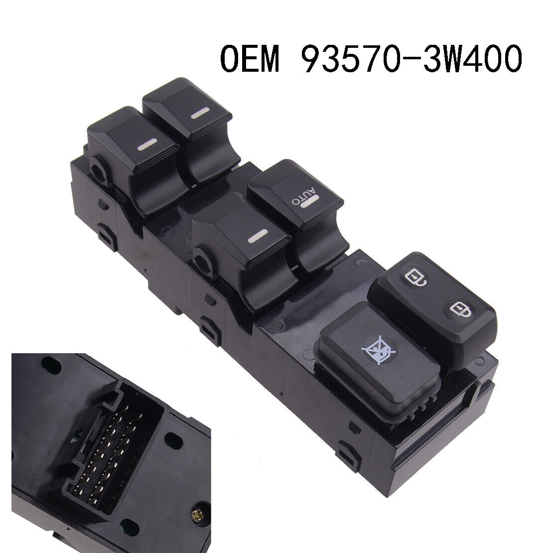 Fit for Kia Sportage 11-16 Durable Left Master Window Switch Lever 93570-3W400WK