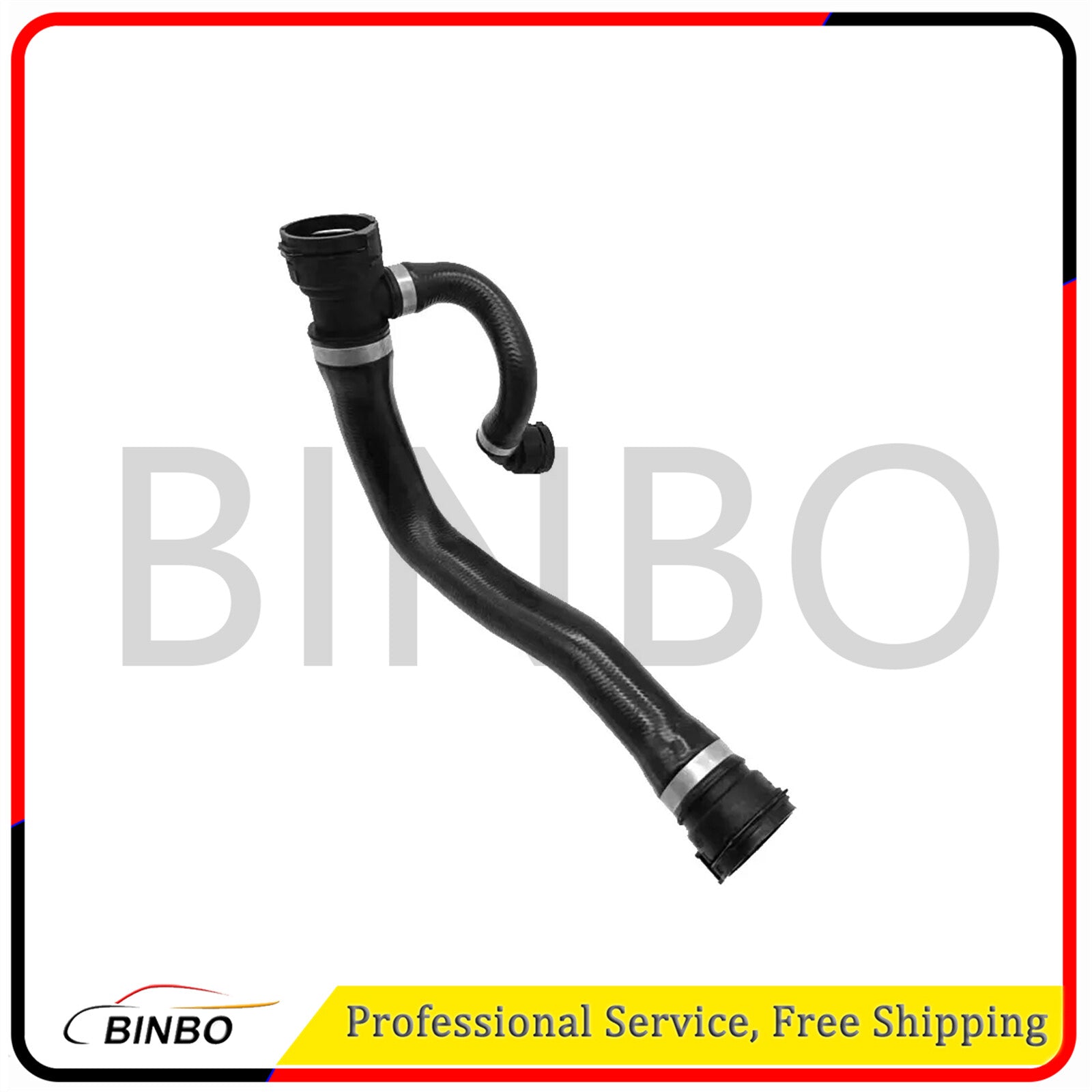 Upper Radiator Hose for BMW E60 550i E63 650i 2006-2010 V8 4.8L 17127540665 Q