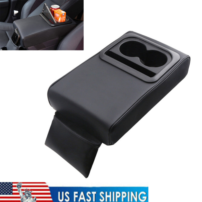 1-Piece Car Armrest Cushion, Elbow Support, Rear for Seat Cup Holder ( ) n