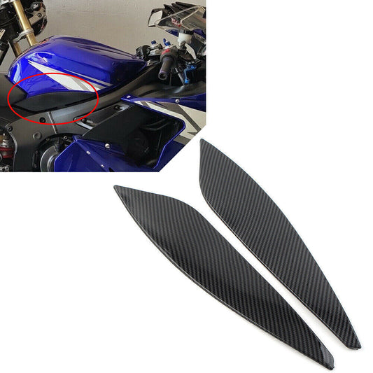 Carbon Fiber Pattern Tank Side Cover Panel Fairing For 2003-2005 for Yamaha YZF R6