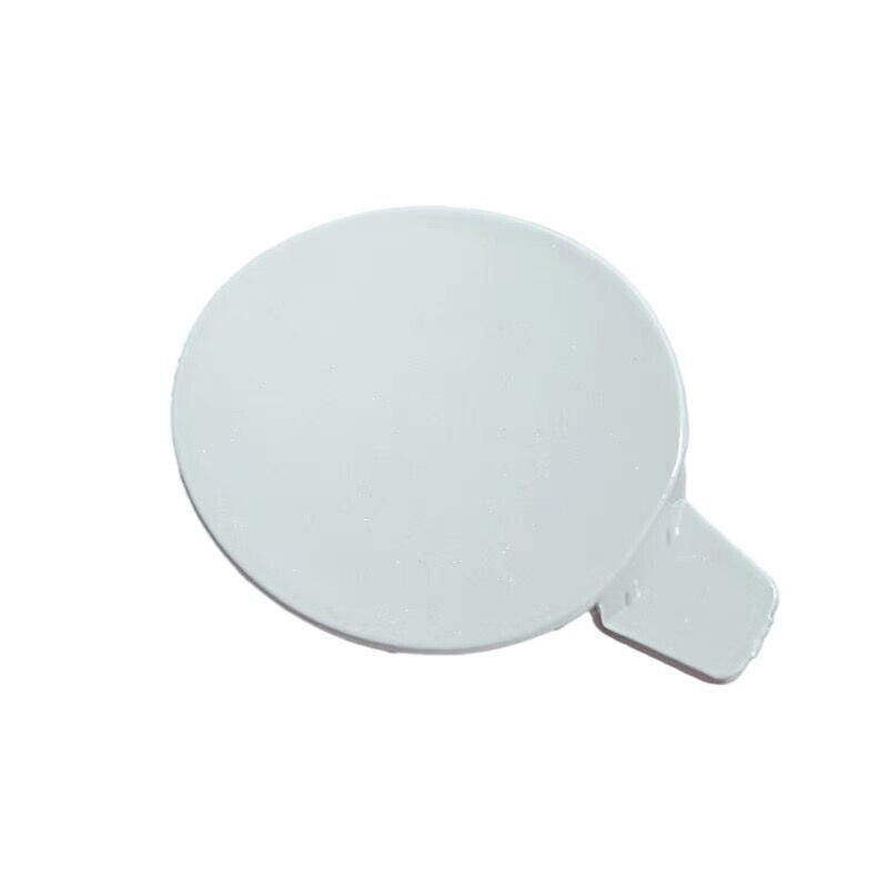 Front Bumper Tow Trailer Eye Cap Tow Hook Cover for Tesla for Model Y 2020-22 White