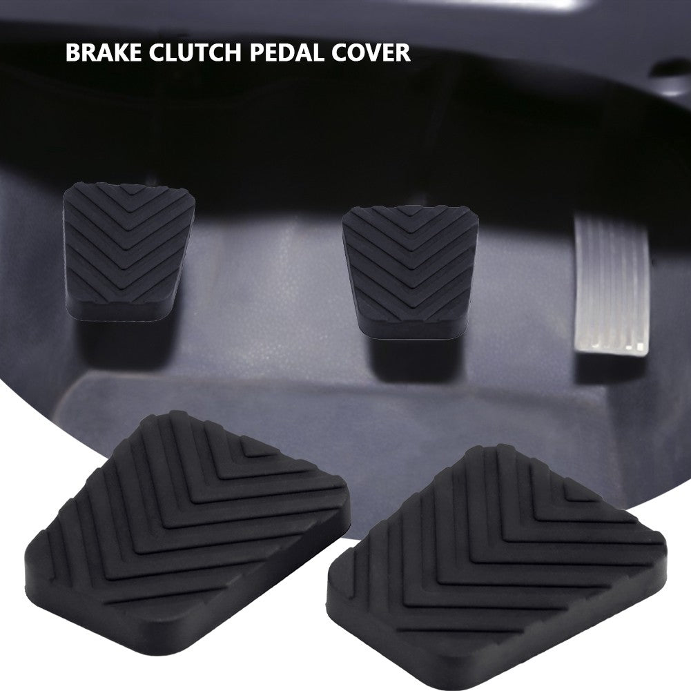 1 Pair Of Auto Brake Clutch Pedal Rubber Pad For Accent Tiburon Q