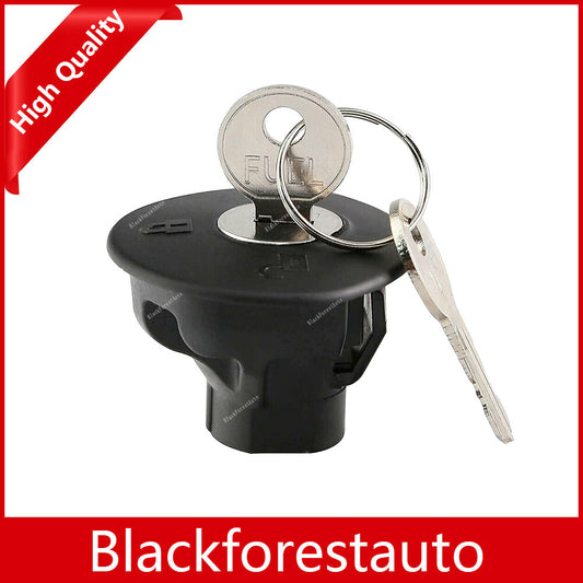 Locking Gas Filler Fuel Tank Plug Cap w/Key for Ford Fiesta for Lincoln 8U5Z9C268B Q
