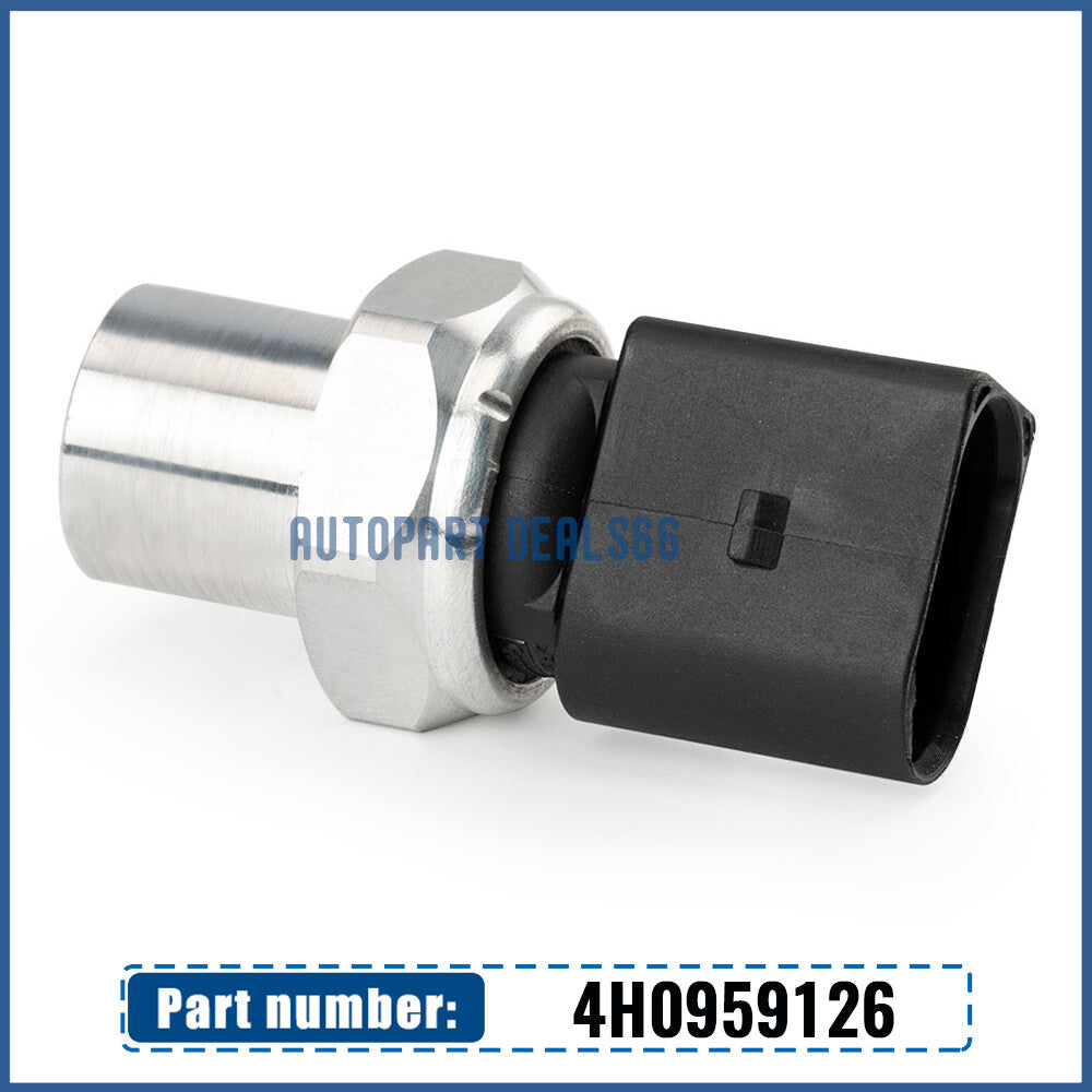 Air conditioning refrigerant pressure sensor and HVAC pressure switch suitable for Audi for A4 for A5 4H0959126 Q