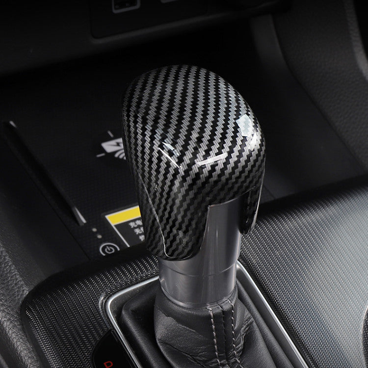 Carbon Fiber Look Gear Shift Knob Protective Cover for 2023 for Honda Accord