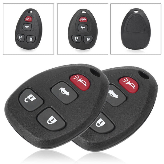 2x Keyless Entry Remote Key Fob for Chevrolet Cobalt 2005-2010 2006 07 KOBGTO4A