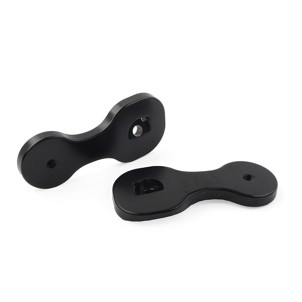 Rearview Mirror Brackets Adapter for Harley Touring Street Glide 2014-2021 Black