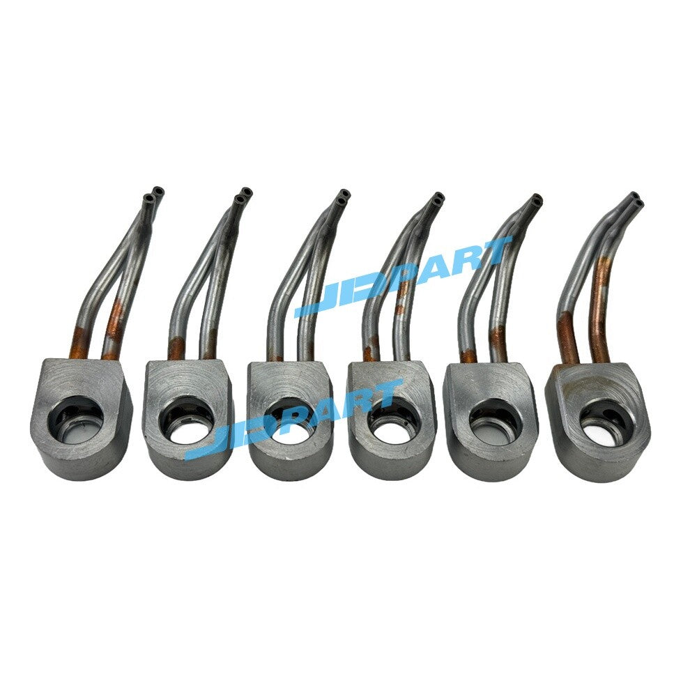 6 C15 oil cooling nozzles 2764637 for Caterpillar excavator parts -
