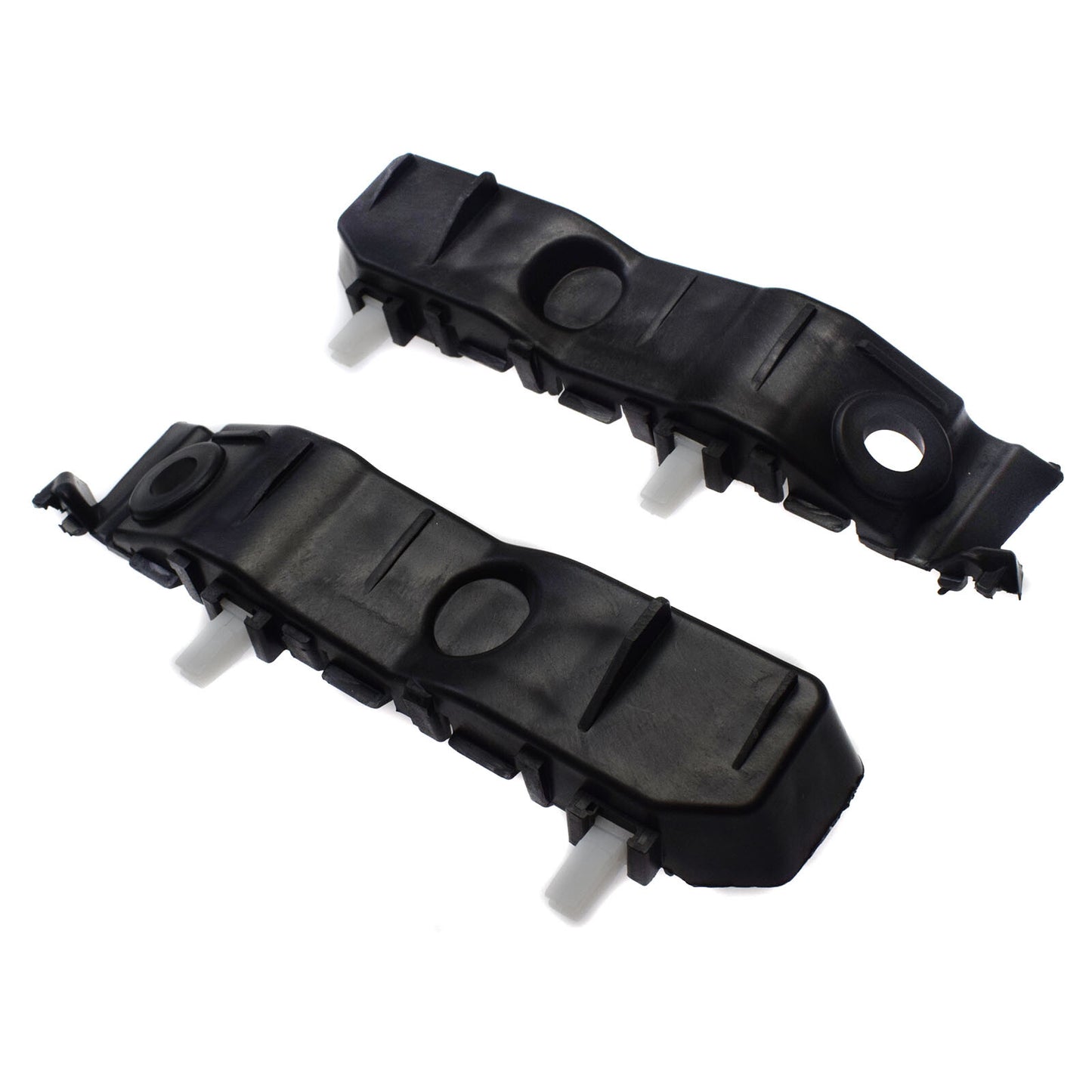 Driver and passenger compatible with 2010-2013 for Kia Forte front bumper retainer bracket support. n