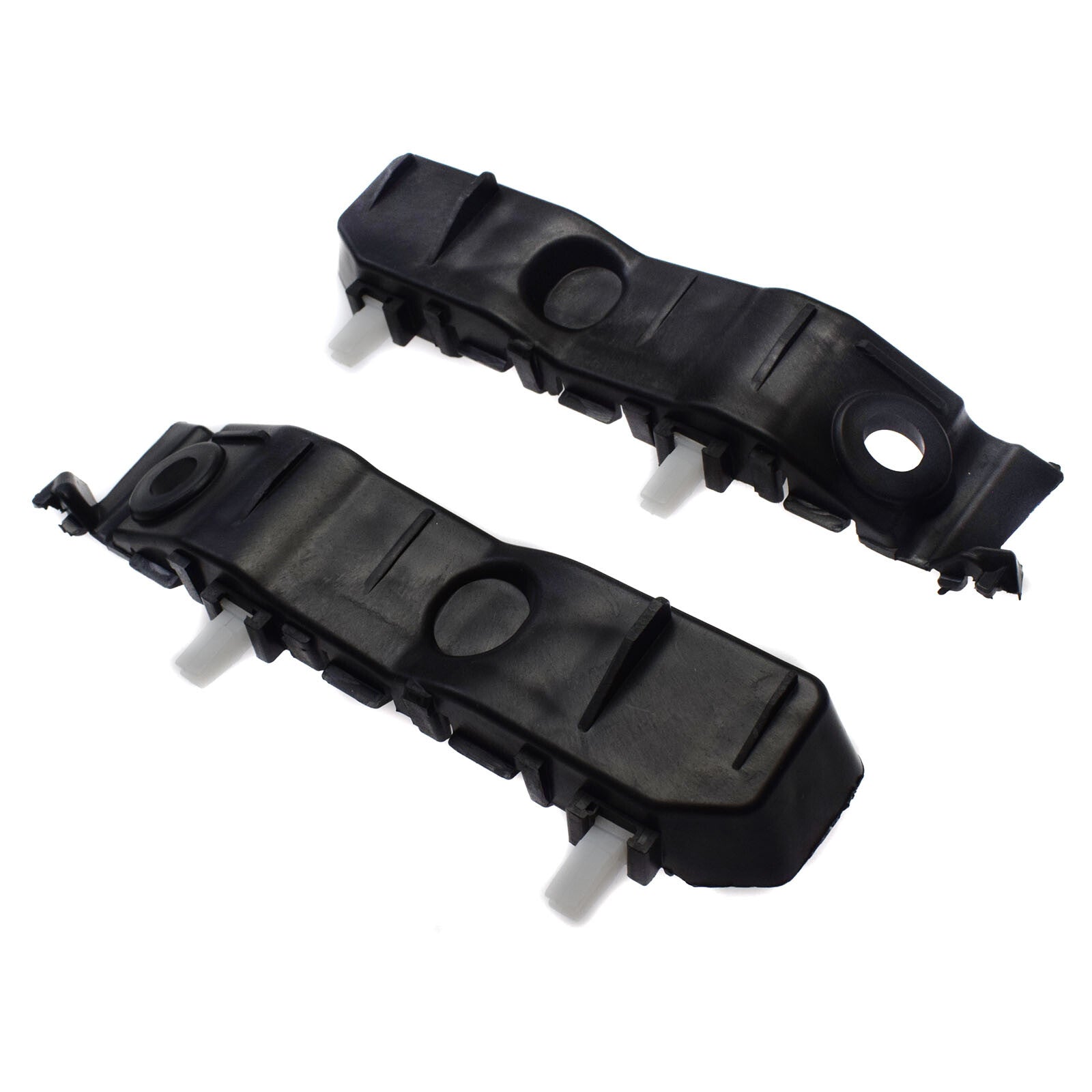 Driver and passenger compatible with 2010-2013 for Kia Forte front bumper retainer bracket support. n