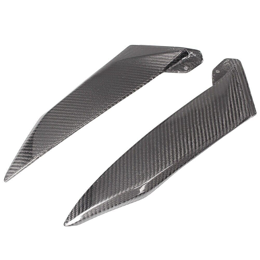 Black Carbon Tank Side Fairing Panel Gas Tank Cover for Yamaha YZF R1 2002-2003