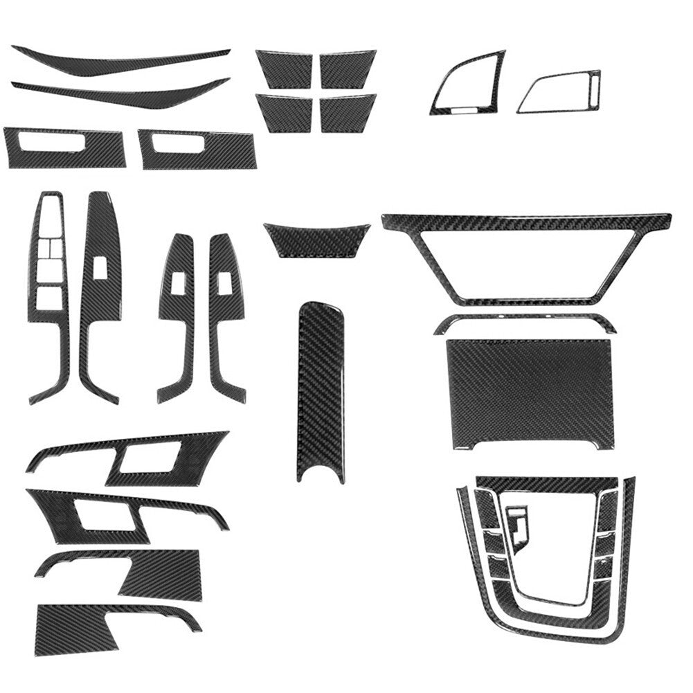 Carbon Fiber Interior Full Sets Cover Trim Kit for Hyundai for Elantra 2016-2018