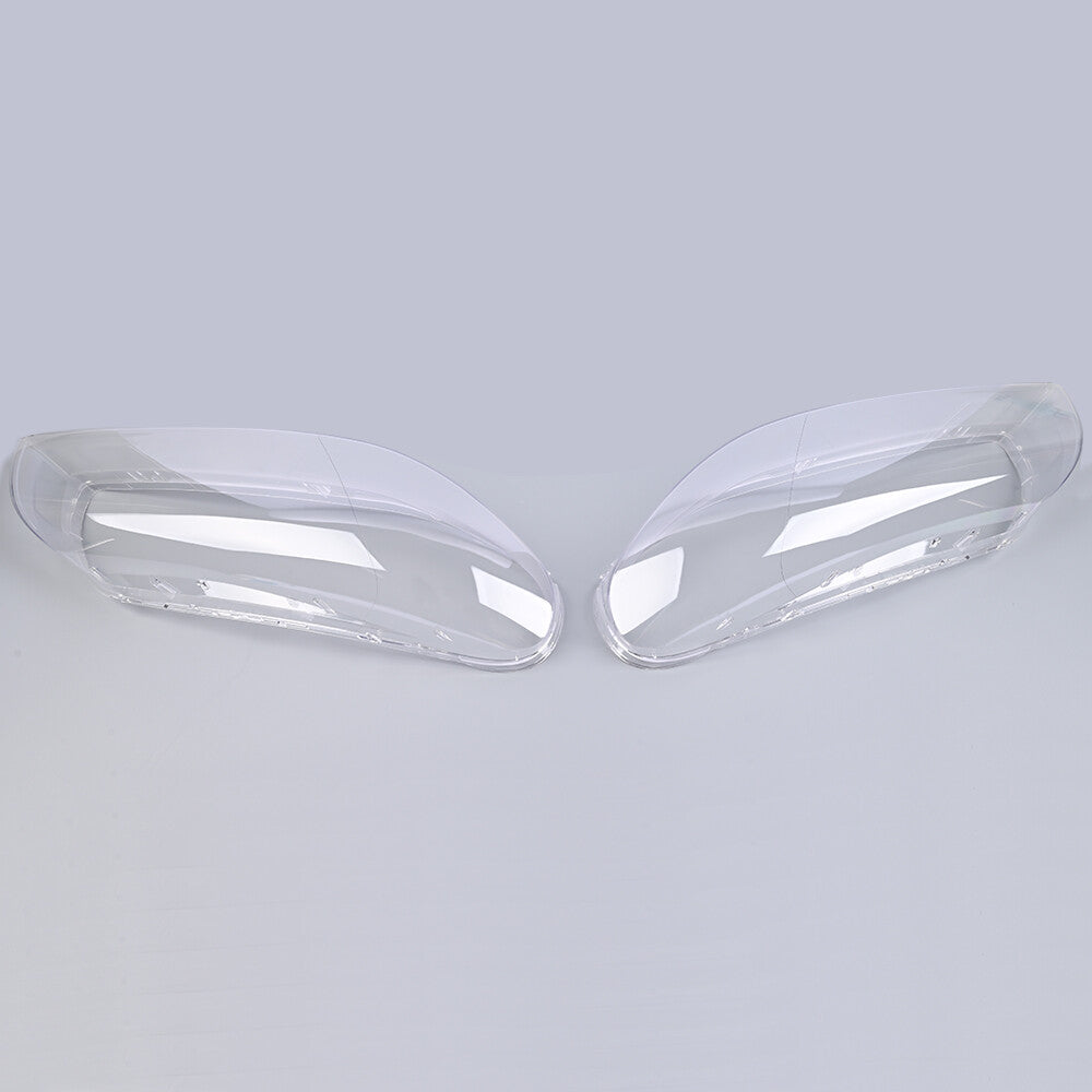 Pair Left+Right Front Headlight Clear Lens Cover Shell For 2007-2016 for Volvo S80