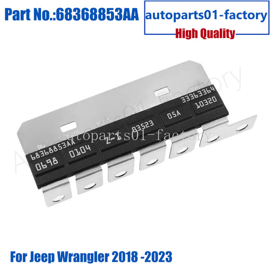 68368853AA New Main Fuse Block for Jeep for Wrangler 2018 -2023