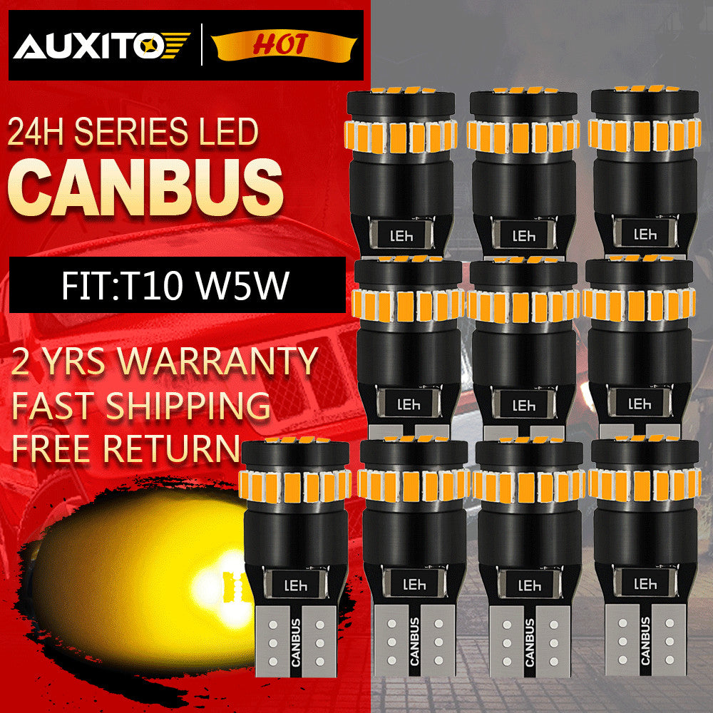 T10 194 24-3014-SMD Mystery Lamp/Butter LED with Fragrant Dragon Flavor and Golden Cake Foot