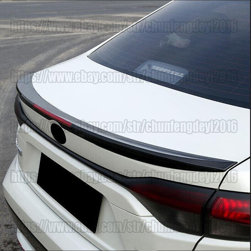for Toyota for Corolla 2019-2022 Gloss Black Car LED Rear Trunk Spoiler Wing Flap
