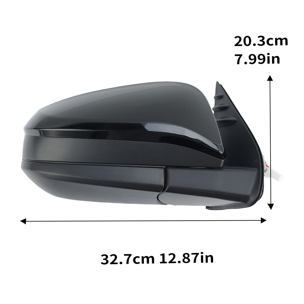 F¨¹r for Toyota Helix 2015-2020 Rechts Au?enspiegel R¨¹ckspiegel Spiegelglas 3 Draht