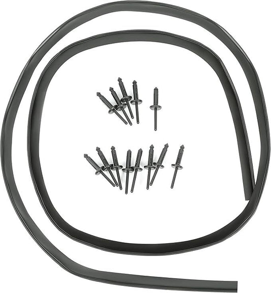 For 2008-2021 for Dodge for Challenger Front Fascia Bumper Hood Weatherstrip Seal