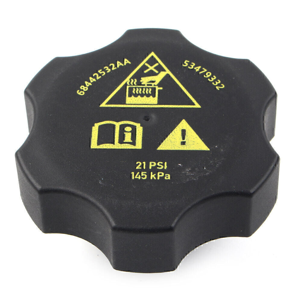 1pc Recovery Bottle Coolant Cap 68249136AA ABS Plastic Car Auto Q