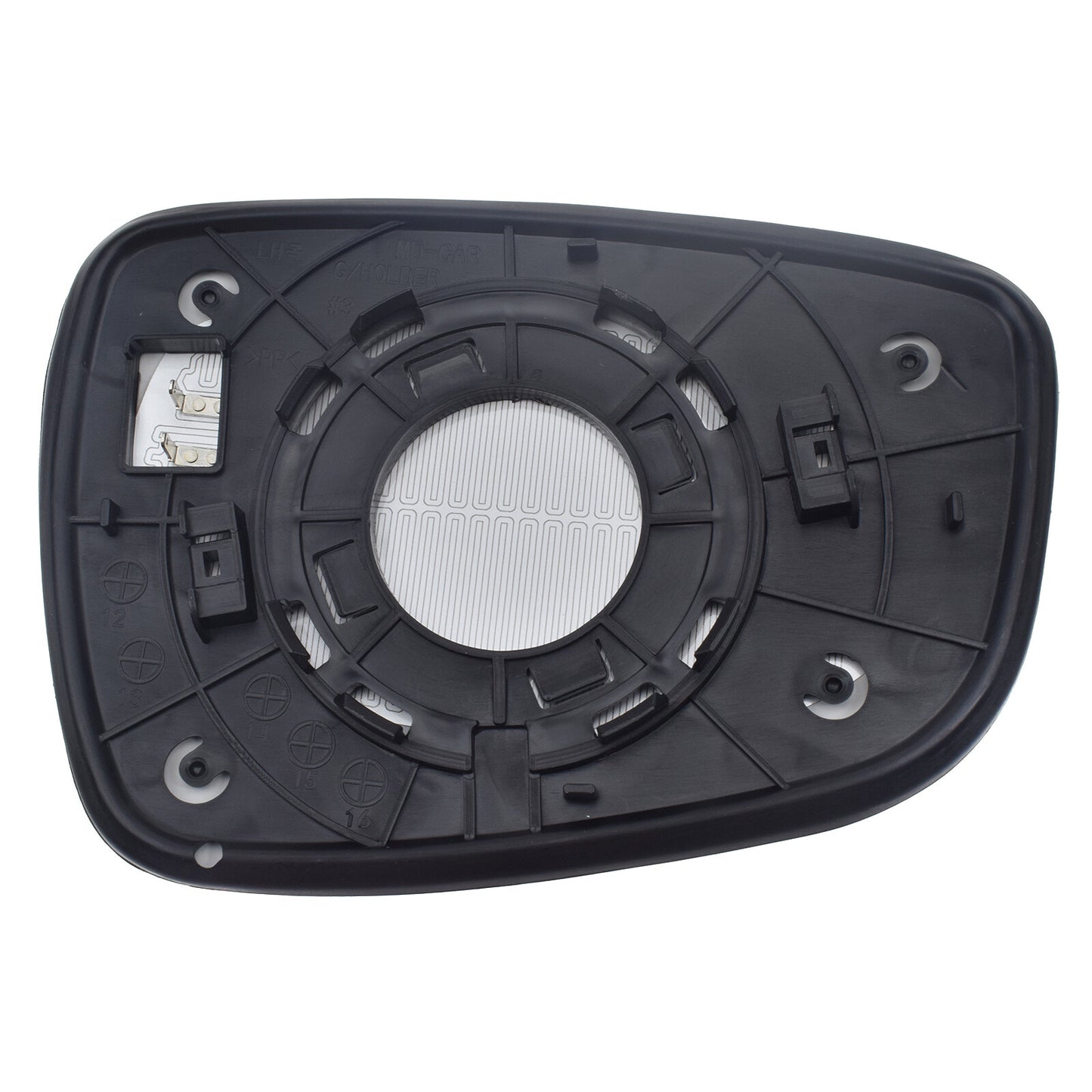 Mirror Glass Left Side View Power Heated for Hyundai Accent for Elantra 876111R220