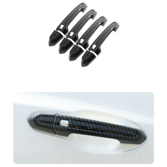 for Cadillac ATS XTS CT6 XT4 XT5 XT6 Carbon Fiber Door Handle Cover Trim ABS n